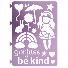 Тетрадка с пособия SANTORO Gorjuss - Be Kind To Our Planet
