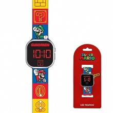 Детски LED часовник - Super Mario