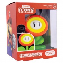 Лампа Super Mario - Fire Flower Icon