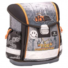 Раница за 1 клас BELMIL - Excavator Grey