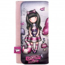 Дълъг Портфейл SANTORO Gorjuss - Cheshire Cat