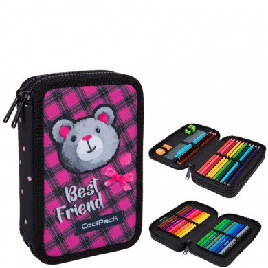 Зареден Несесер с 2 ципа CoolPack - Buddy