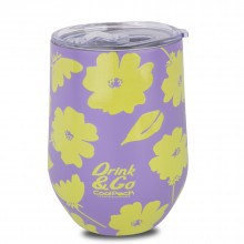 Чаша за кафе 500 мл Coolpack Miss - Flores Lila