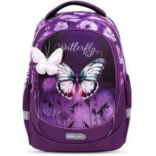 Раница за 1 клас BELMIL - Butterfly Purple