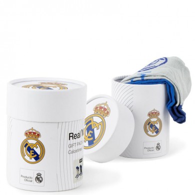 Подаръчен комплект 3 чифта чорапи в кутия - Real Madrid