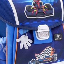 Раница за 1 клас BELMIL - Race Car Blue