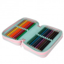 Зареден Несесер с 3 ципа CoolPack - Gradient Strawberry