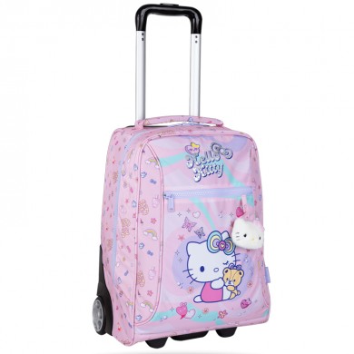Раница на колела Coolpack Compact - Hello Kitty Pastel