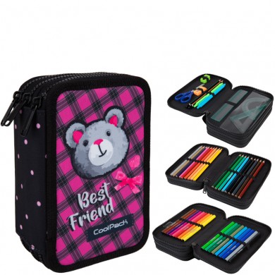 Зареден Несесер с 3 ципа CoolPack - Buddy