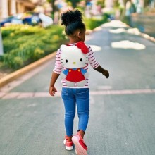Плюшена раничка - Hello Kitty