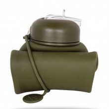 Сгъваема Бутилка 600 мл Coolpack Pump - Olive