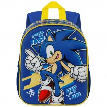 Раница за детска градина 3D - Sonic Step