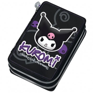 Зареден Несесер 2 ципа Kuromi - Jolt