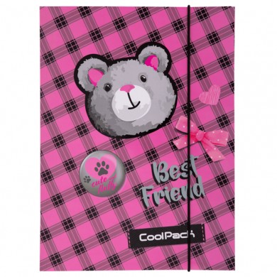 Папка с ластик A4 Coolpack - Buddy