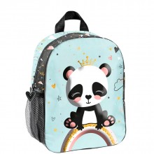 Раница за детска градина PASO - Panda Rainbow