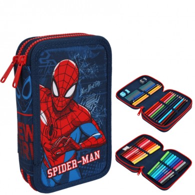 Зареден Несесер 2 ципа Coolpack - Spiderman