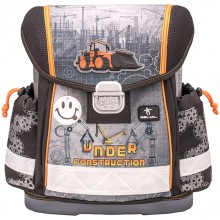 Раница за 1 клас BELMIL - Excavator Grey
