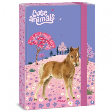 Кутия с ластик A4 Ars Una - Horse 5526