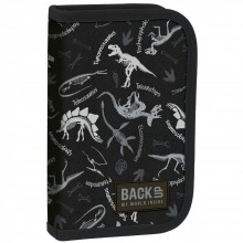 Зареден Несесер с 1 цип BackUp - Black Dinosaur