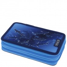 Пълен Несесер 23 части с 2 ципа Herlitz - Deep Sea
