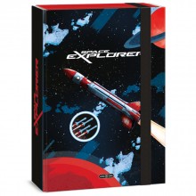 Кутия с ластик A4 Ars Una - Space Explorer