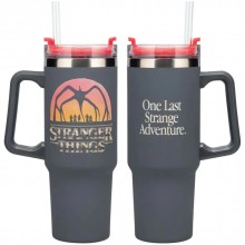 Термо чаша със сламка 900 ml - Stranger Things 5