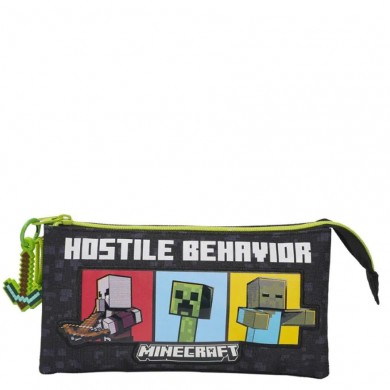 Мек Несесер с три отделения Minecraft - Hostile Behavior