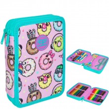 Зареден Несесер с 2 ципа XL CoolPack - Happy Donuts