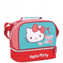 Термо чанта за храна Hello Kitty - Red