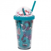 Чаша със сламка 450 ml Coolpack - K-POP Bright