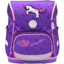 Раница за 1 клас BELMIL - Horse Purple