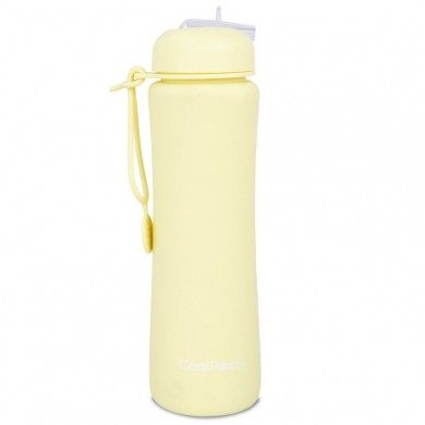 Сгъваема Бутилка 600 мл Coolpack Pump - Powder Yellow