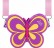 Малка силиконова чанта Butterfly Santoro Gorjuss In The Forest - Fairy Dusk