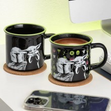 Термочувствителна чаша 350 ml - Mandalorian and Grogu