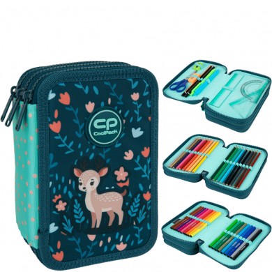 Зареден Несесер с 3 ципа CoolPack - Deer