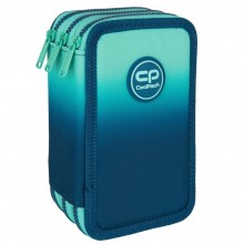 Зареден Несесер с 3 ципа CoolPack - Blue Lagoon