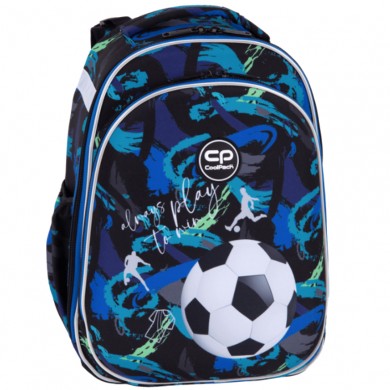 Раница за 1 клас CoolPack Turtle - Football Navy