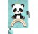 Плюшен Дневник А5 PASO - Panda Rainbow