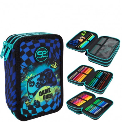 Зареден Несесер с 3 ципа CoolPack - Gamer Chess