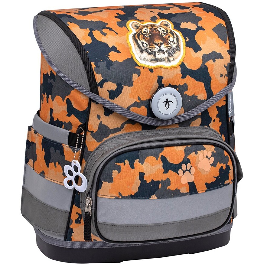 Раница за 1 клас BELMIL - Orange Camouflage
