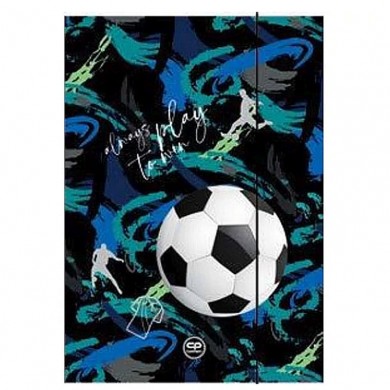 Папка с ластик A4 Coolpack - Football Navy